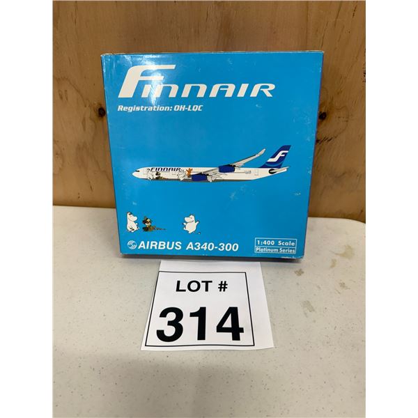 FINNAIR AIRBUS A340-300 “PLATINUM SERIES” (1:400) [DIE-CAST]