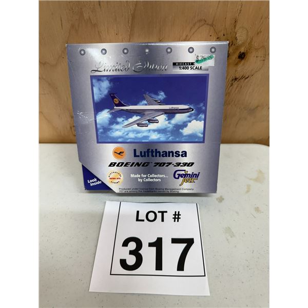GEMINI JETS / LUFTHANSA BOEING 707-330 LIMITED EDITION (1:400) [DIE-CAST]