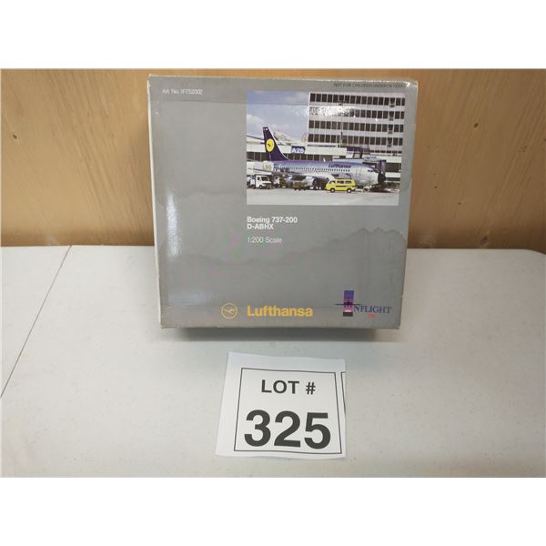 HERPA / LUFTHANSA BOEING 737-200 (1:200) [DIE-CAST]
