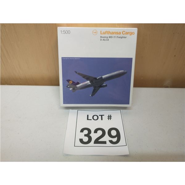 HERPA / LUFTHANSA CARGO MCDONNELL DOUGLAS MD-11F (1:500) [DIE-CAST]