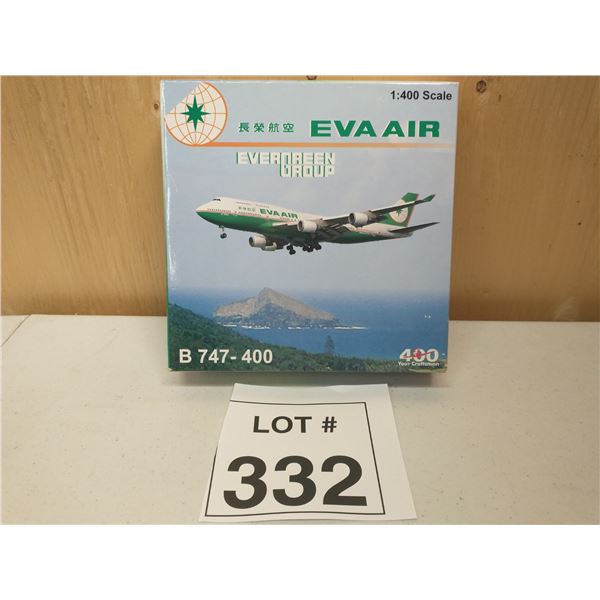 HERPA / EVA AIR BOEING 747-400 (1:400) [DIE-CAST]