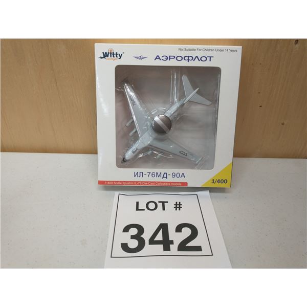 WITTY WINGS / AEROFLOT ILYUSHIN IL-76MD-90A (1:400) [DIE-CAST]