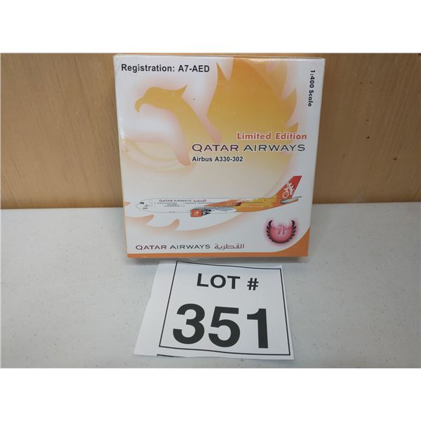 SKY MARKS / QATAR AIRWAYS AIRBUS A330-302 (1:400) [DIE-CAST]
