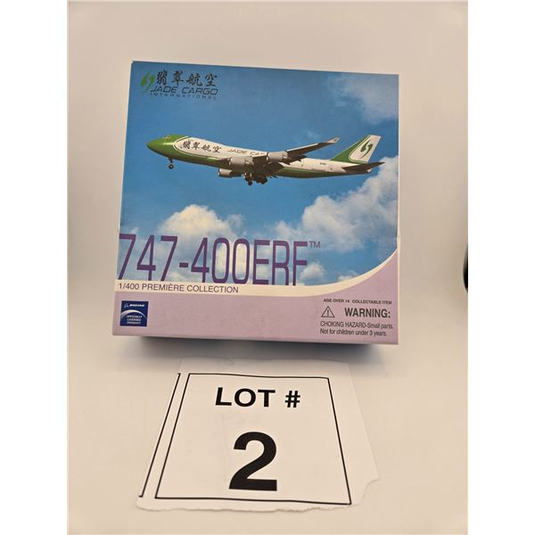 BOEING 747-400ERF JADE CARGO 1:400 MODEL AIRCRAFT [DIE-CAST]