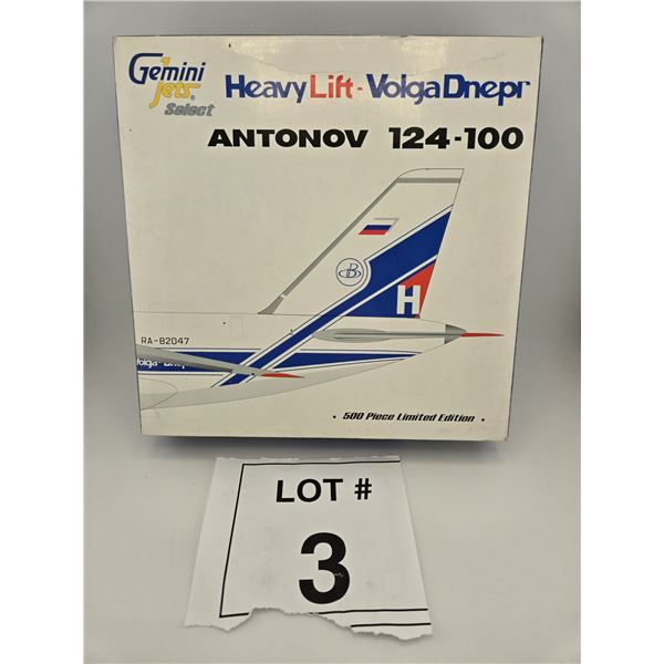 ANTONOV AN-124-100 VOLGA-DNEPR 1:400 MODEL AIRCRAFT [DIE-CAST]