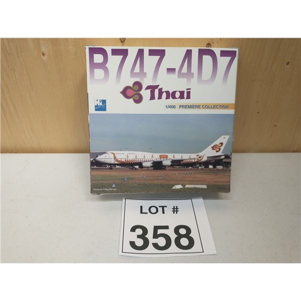 THAI AIRWAYS BOEING 747-4D7 (1:400) [DIE-CAST]