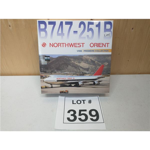NORTHWEST ORIENT BOEING 747-251B (1:400) [DIE-CAST]