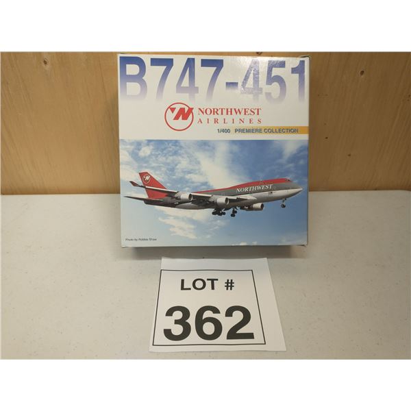 NORTHWEST AIRLINES BOEING 747-451 (1:400) [DIE-CAST]