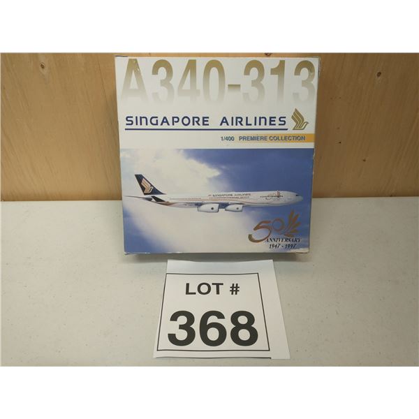 SINGAPORE AIRLINES AIRBUS A340-313 (1:400) [DIE-CAST]