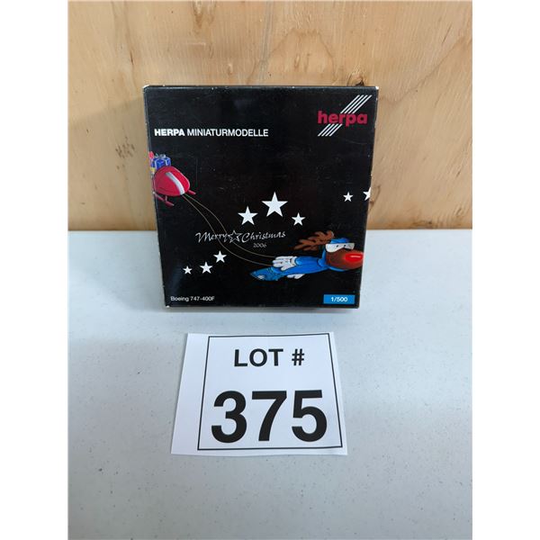 HERPA / BOEING 747-400F 2006 CHRISTMAS EDITION (1:500) [DIE-CAST]