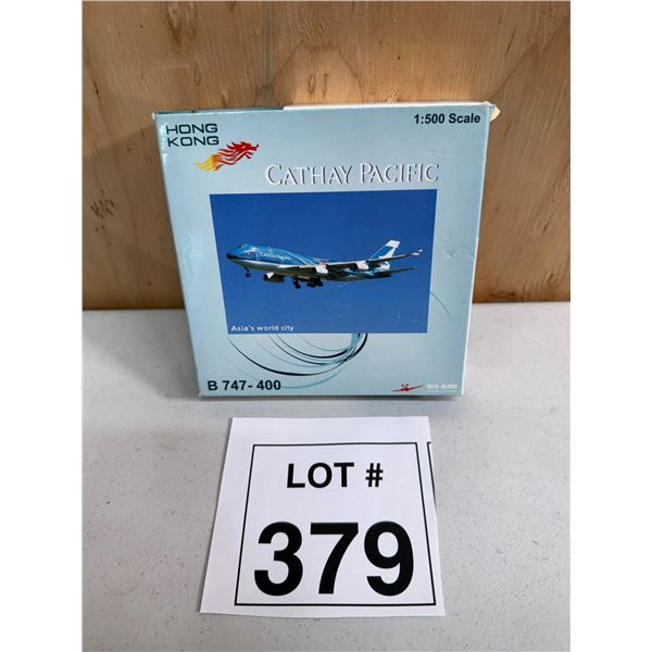 BIG BIRD / CATHAY PACIFIC BOEING 747-400 (1:500) [DIE-CAST]