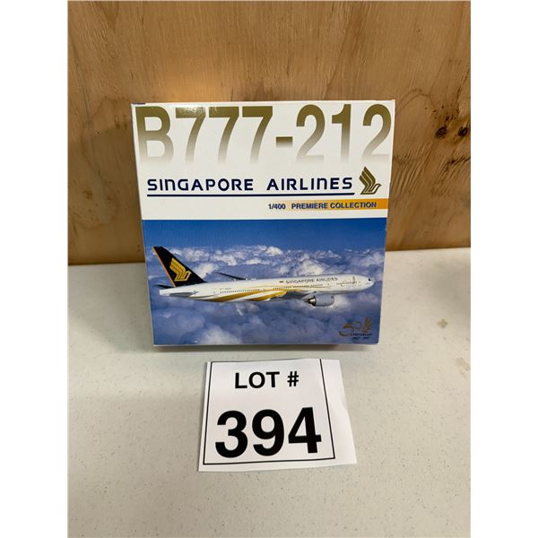 SINGAPORE AIRLINES BOEING 777-212 (1:400) [DIE-CAST]