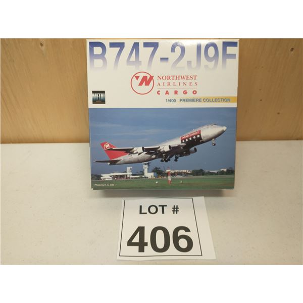 NORTHWEST AIRLINES CARGO BOEING 747-2J9F (1:400) [DIE-CAST]