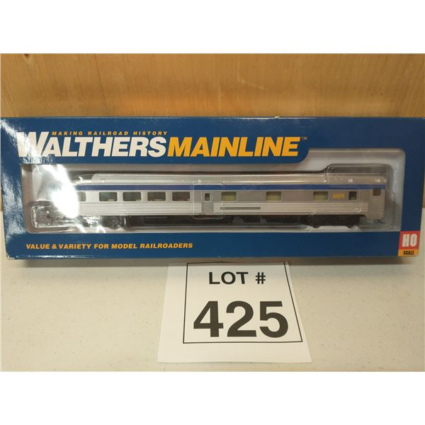 WALTHERS MAINLINE / VIA 85' BUDD OBSERVATION (HO SCALE)