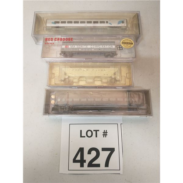 RAPIDO / SPECTRUM / MASONITE / FOSTER FARMS N SCALE ROLLING STOCK LOT