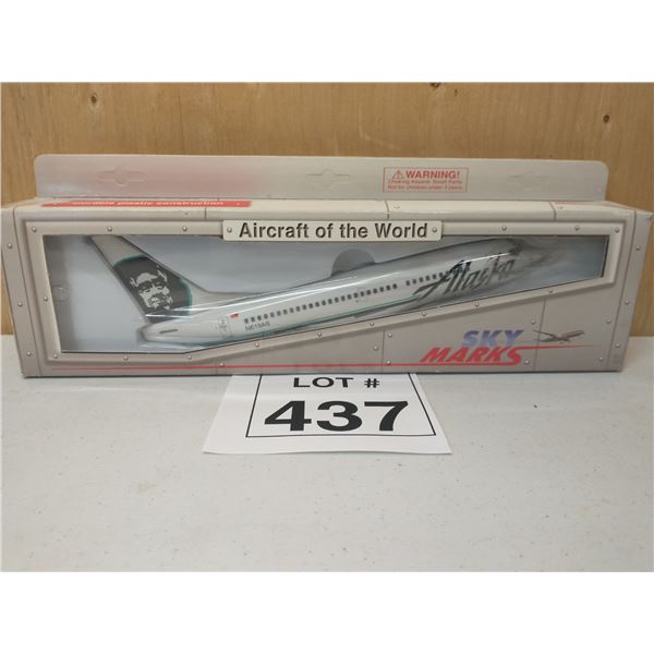 SKY MARKS / ALASKA AIRLINES BOEING 737-700 (1:130) [DIE-CAST]