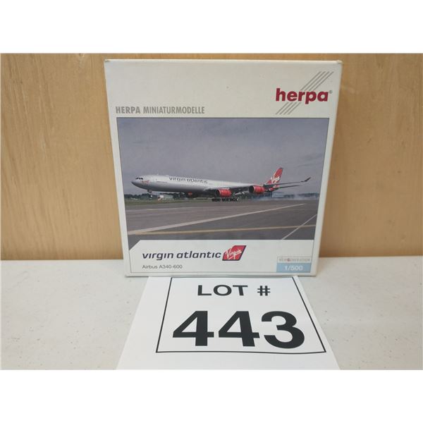 HERPA / VIRGIN ATLANTIC AIRBUS A340-600 (1:500) [DIE-CAST]