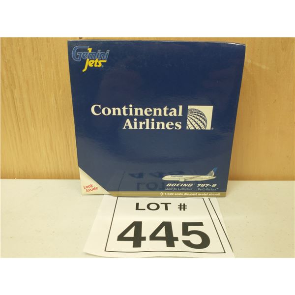 GEMINI JETS / CONTINENTAL AIRLINES BOEING 787-8 (1:400) [DIE-CAST]