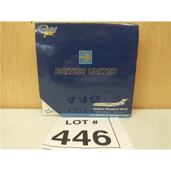 GEMINI JETS / BRITISH UNITED VICKERS VC10 (1:400) [DIE-CAST]