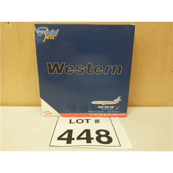 GEMINI JETS / WESTERN DC-10-10 (1:400) [DIE-CAST]