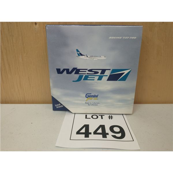 GEMINI JETS / WESTJET BOEING 737-700 (1:400) [DIE-CAST]
