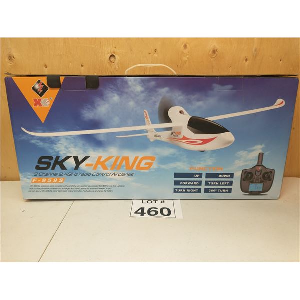 XK / SKY-KING F-959S RADIO CONTROL AIRPLANE [DIE-CAST]