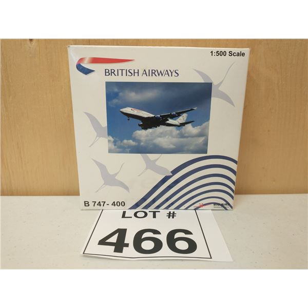BIG BIRD / BRITISH AIRWAYS BOEING 747-400 (1:500) [DIE-CAST]