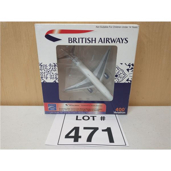 400 AVIATION / BRITISH AIRWAYS BOEING 767-300 (1:400) [DIE-CAST]