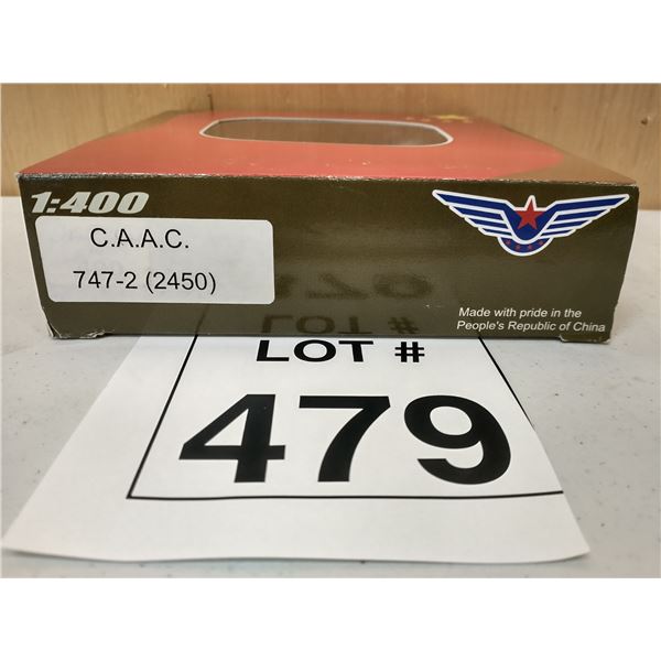 400 / C.A.A.C. BOEING 747-2 (2450) (1:400) [DIE-CAST]