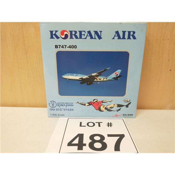 BIG BIRD / KOREAN AIR BOEING 747-400 (1:500) [DIE-CAST]