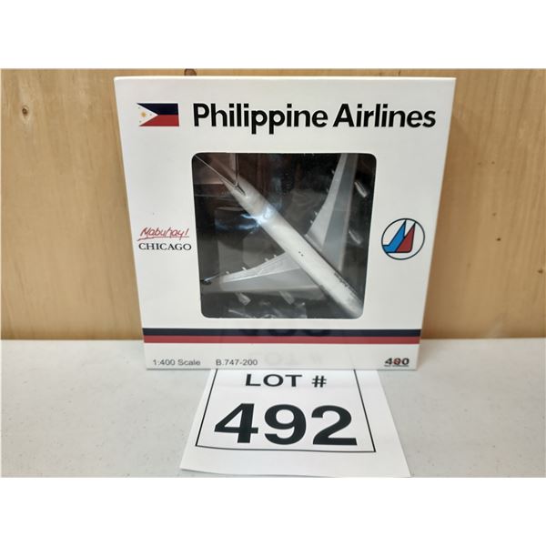 400 / PHILIPPINE AIRLINES BOEING 747-200 (1:400) [DIE-CAST]
