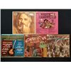 Image 1 : 5 VINYL RECORD LOT – COUNTRY, WESTERN & VINTAGE NOVELTY