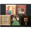 Image 1 : 5 VINYL RECORD LOT – CLASSIC COUNTRY / GREATEST HITS & DUETS
