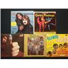 Image 1 : 5 VINYL RECORD LOT – FOLK, POP & DANCE ERA HITS