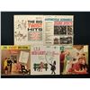 Image 1 : 5 VINYL RECORD LOT – NOVELTY & DANCE CRAZE / TEEN POP / EARLY 1960s ERA