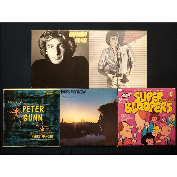 5 VINYL RECORD LOT – POP VOCALS / EASY LISTENING / 1960s–1970s