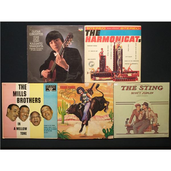 5 VINYL RECORD LOT – INSTRUMENTAL, JAZZ & SOUNDTRACK