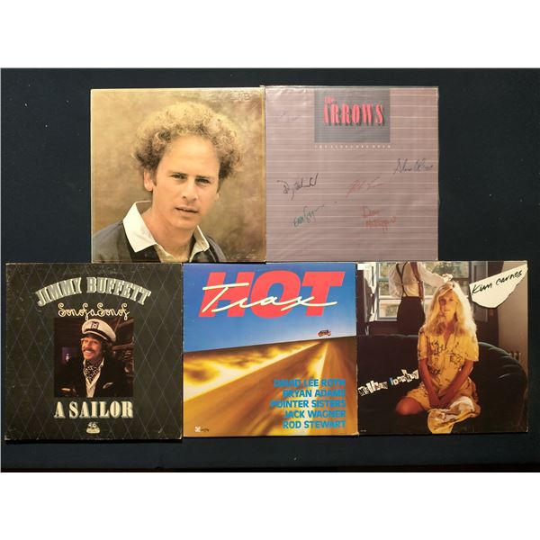 5 VINYL RECORD LOT – 1970s–80s POP ROCK & ADULT CONTEMPORARY