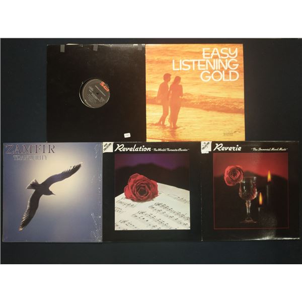 5 VINYL RECORD LOT – EASY LISTENING & LIGHT CLASSICAL
