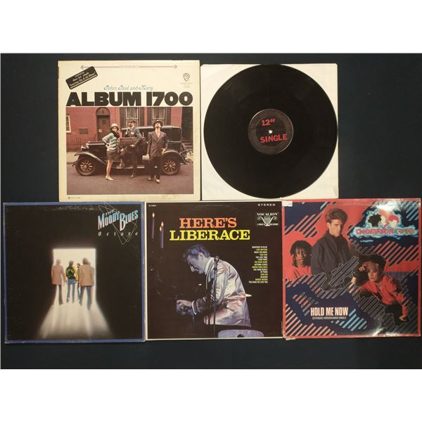 5 VINYL RECORD LOT – CLASSIC POP & ROCK / LPs & 12" SINGLES