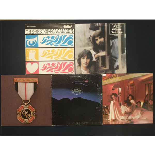 5 VINYL RECORD LOT – CLASSIC ROCK & POP / HITS & STUDIO ALBUMS