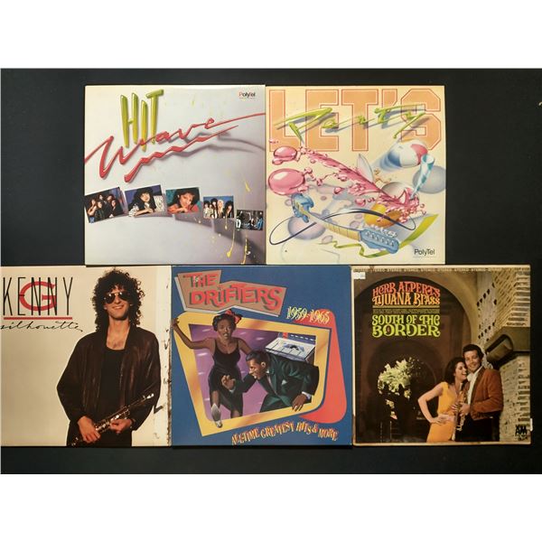 5 VINYL RECORD LOT – POP & EASY LISTENING / KENNY G, HERB ALPERT / 1960S–1980S / I