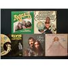 Image 1 : 5 VINYL RECORD LOT – ROCK, POP & COMEDY / ELVIS, SONNY & CHER / 1960S–1970S / CLAS