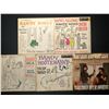 Image 1 : 5 VINYL RECORD LOT – FOLK & NOVELTY / OSCAR BRAND, MACLEAN & MACLEAN / 1960S–1970S