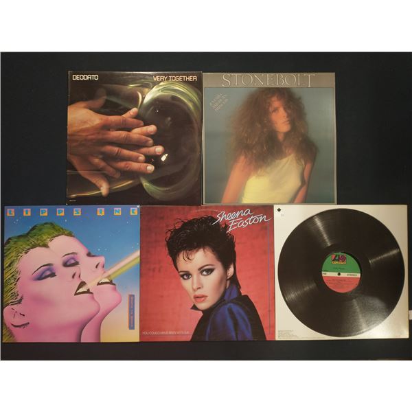 5 VINYL RECORD LOT – DISCO & POP / LIPPS INC., SHEENA EASTON / 1970S–1980S / DANCE