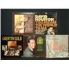 Image 1 : 5 VINYL RECORD LOT – ROCK & COUNTRY / THE FIXX, DAVID HOUSTON / 1960s–1980s / COUN