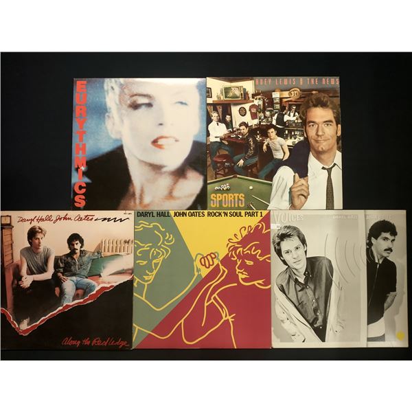 5 VINYL RECORD LOT – ROCK & POP / CREEDENCE, CARPENTERS / 1970s–1980s / CLASSIC HI