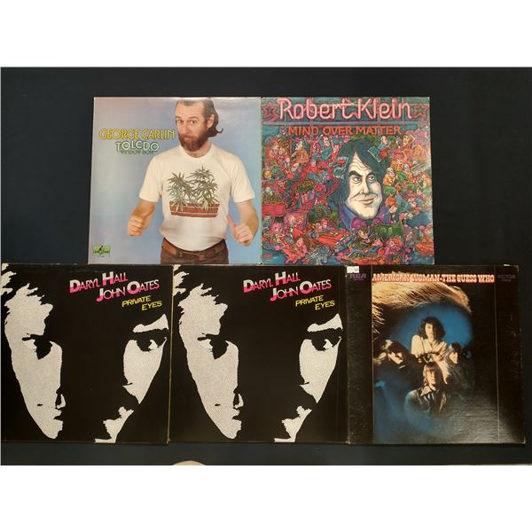 5 VINYL RECORD LOT – EASY LISTENING & POP / PAUL MAURIAT, BARRY MANILOW / 1960s–19