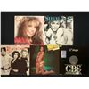 Image 1 : 5 VINYL RECORD LOT – 1980s POP / CARLY SIMON, SHEILA E., CYNDI LAUPER / DANCE & RADIO HITS