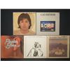 Image 1 : 5 VINYL RECORD LOT – ROCK & POP / PAUL MCCARTNEY, CAT STEVENS / 1970s–1980s / ALBU